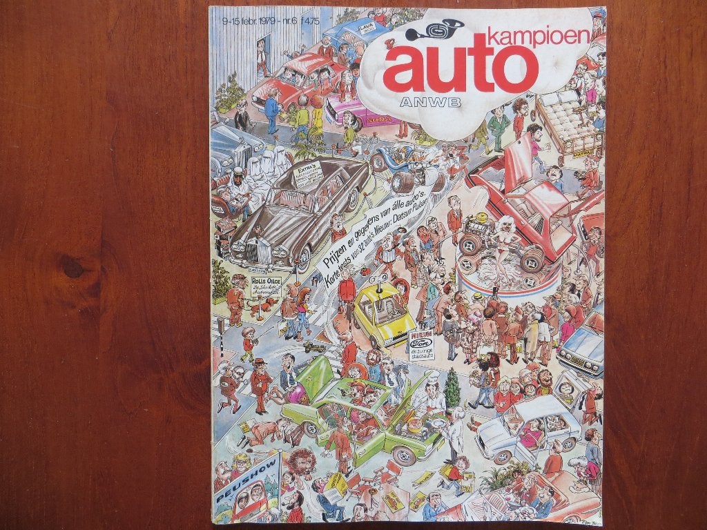Autokampioen 6 1979 Dik RAI-nummer, Datsun Cherry 1200 GL, Ophalen of Verzenden, Zo goed als nieuw, Overige merken