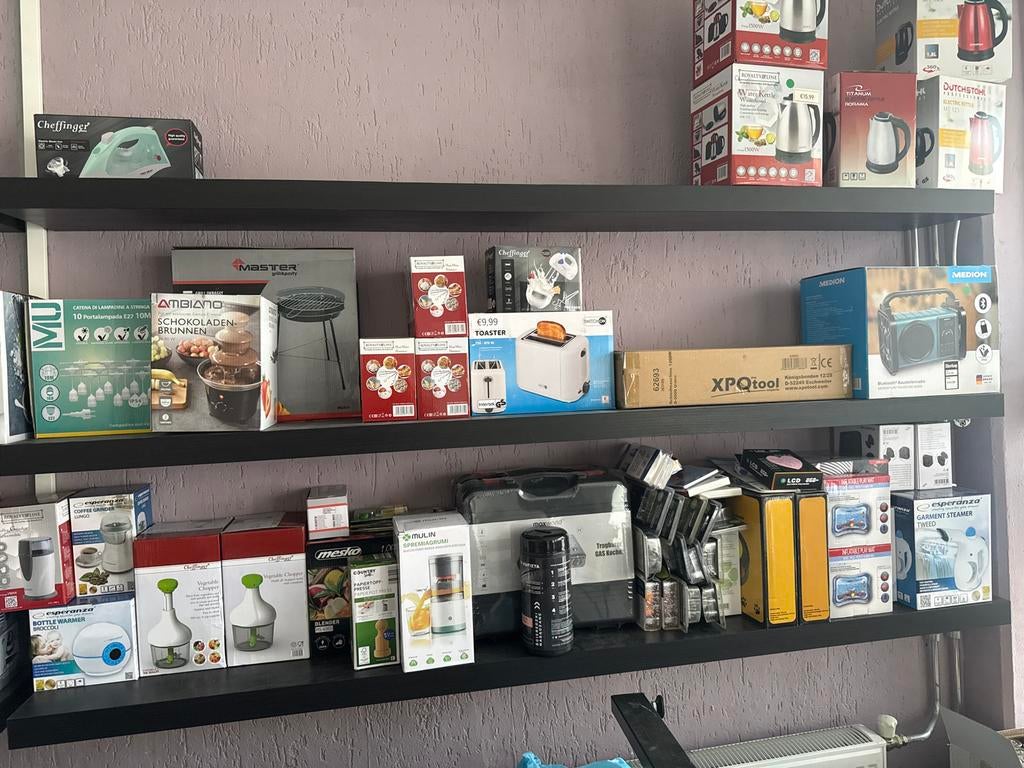 Diverse huishoudelijke apparaten - Partij of los, Ophalen of Verzenden, Nieuw