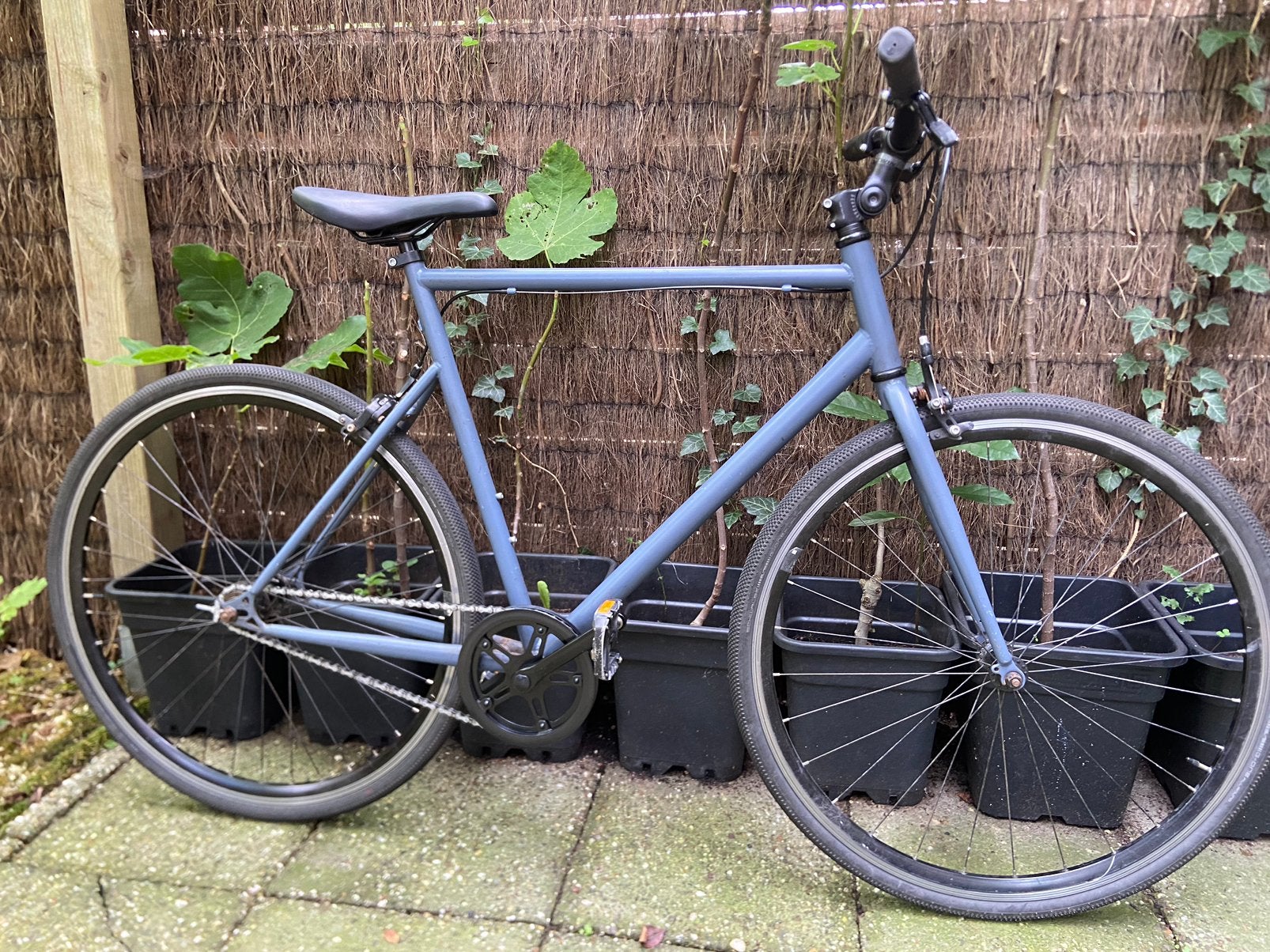 Gravelbike btwin single speed racefiets, 57 tot 61 cm, Ophalen, Velgrem, 28 inch