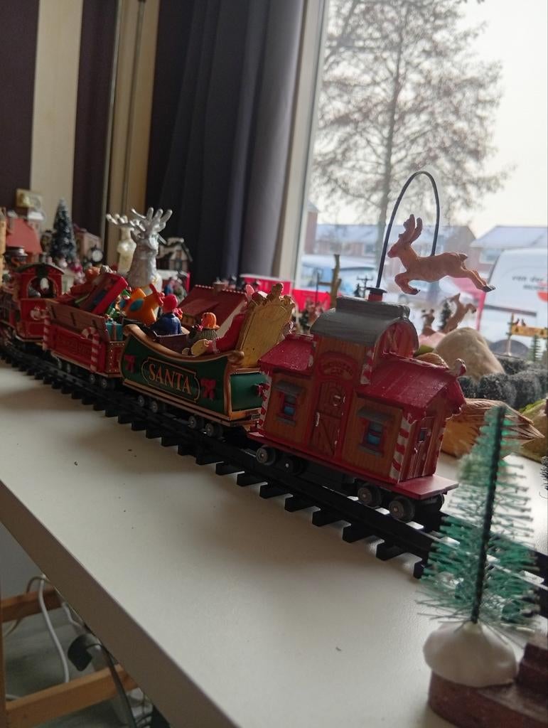 Te koop kerst trein, Diversen, Kerst, Ophalen of Verzenden, Gebruikt
