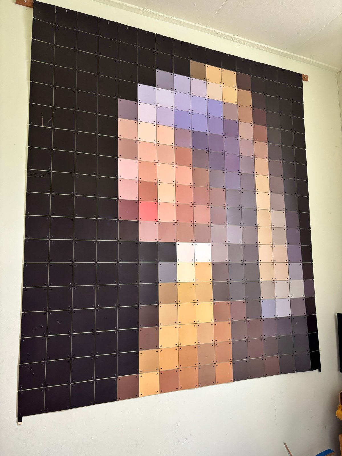 IXXI Meisje met de Parel Pixelkunst (1.60 x 1.80 m), Ophalen, Gebruikt, Meerkleurig, Overige materialen