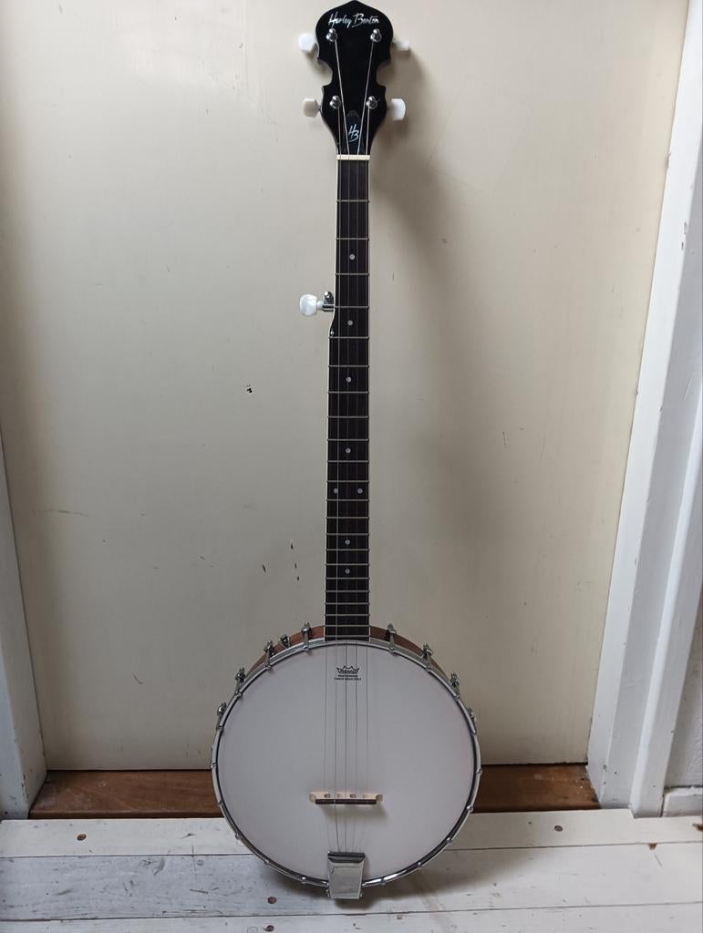 Harley Benton BJO-35Pro 5-snarige Banjo - Zo goed als nieuw, Muziek en Instrumenten, Snaarinstrumenten | Banjo's, Zo goed als nieuw