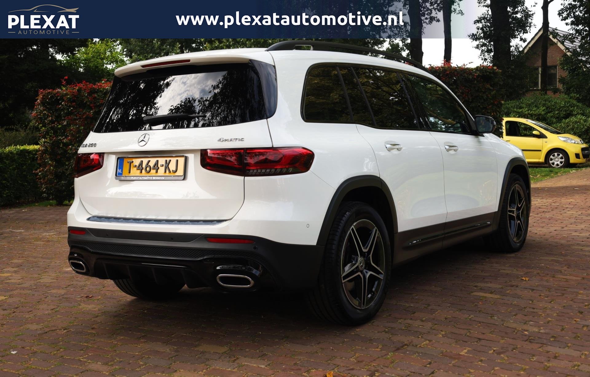 Mercedes-Benz GLB 250 4MATIC Premium Plus Aut. | DISTRONIC P, Auto's, Mercedes-Benz, Gebruikt, 4 cilinders, 2000 kg, Wit