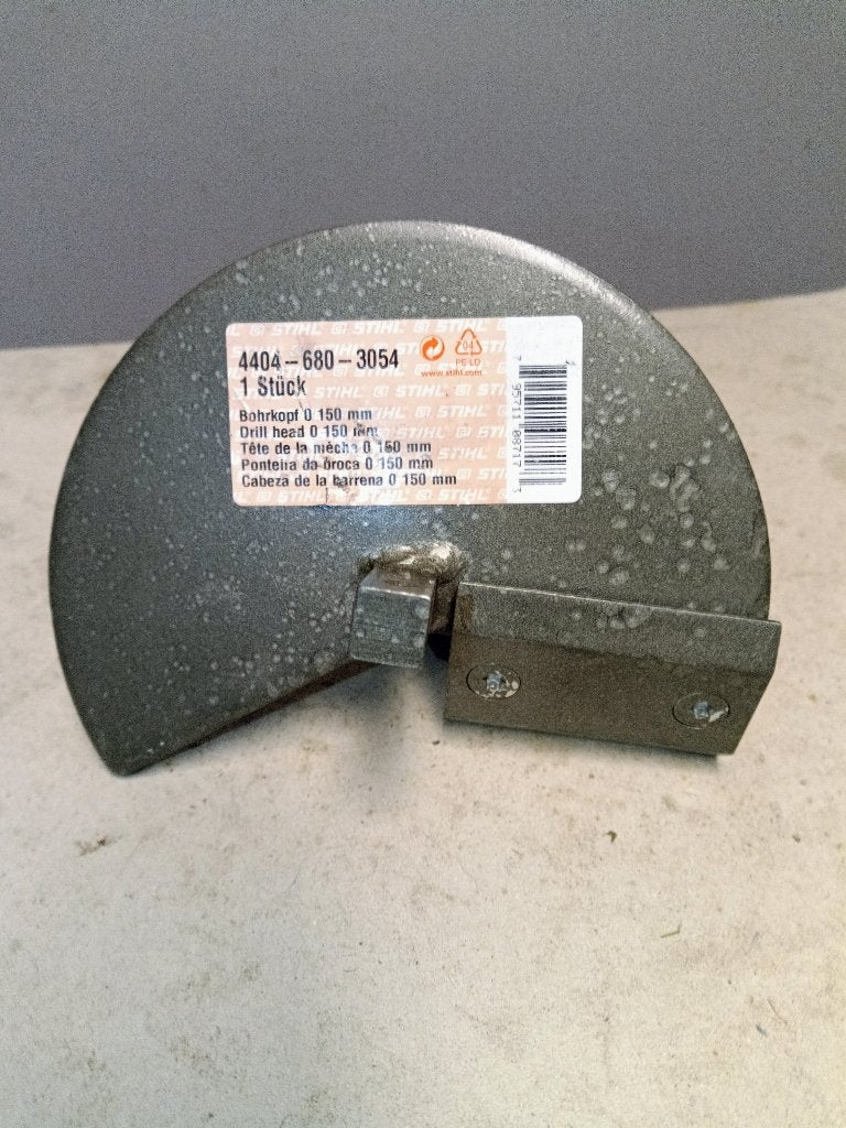 Nieuwe STIHL boorkop Ø 150 mm voor grondboor (4404-680-3054), Ophalen of Verzenden, Nieuw, Grondboor, Stihl