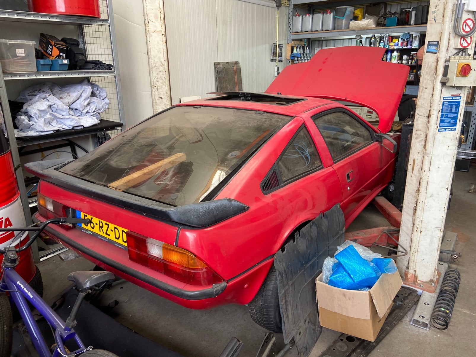 Matra Talbot-murena 2.2 1982 Rood, Auto's, Overige Auto's, 4 cilinders, Handgeschakeld, 1033 kg, Geïmporteerd