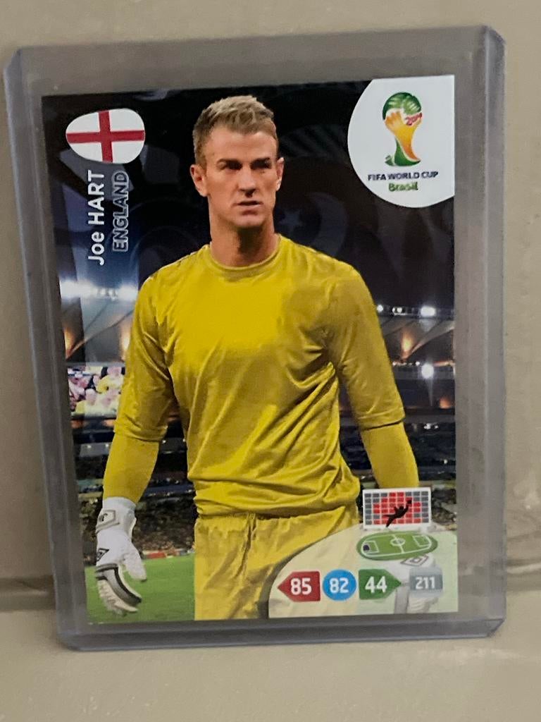 Joe Hart FIFA World Cup 2014 Adrenalyn XL Spelerskaart, Ophalen of Verzenden, Zo goed als nieuw, Overige sporten, Spelerskaart