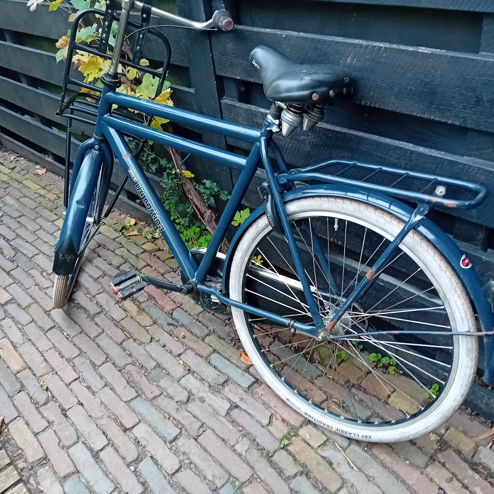 cortina transport herenfiets frame 61 wiel 28inch l, Fietsen en Brommers, Ophalen, Gebruikt, Overige merken