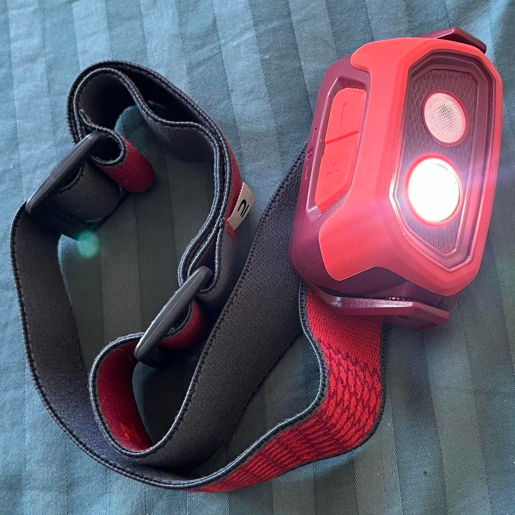 Headlamp Simond HL500 300 lumen, Ophalen, Zo goed als nieuw, Accu