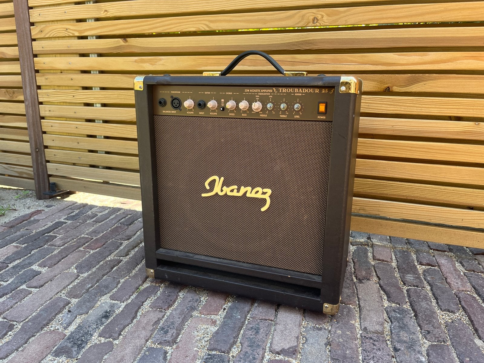 Ibanez Troubadour T35 Akoestische Gitaarversterker, Ophalen, Gebruikt, Gitaar, Minder dan 50 watt