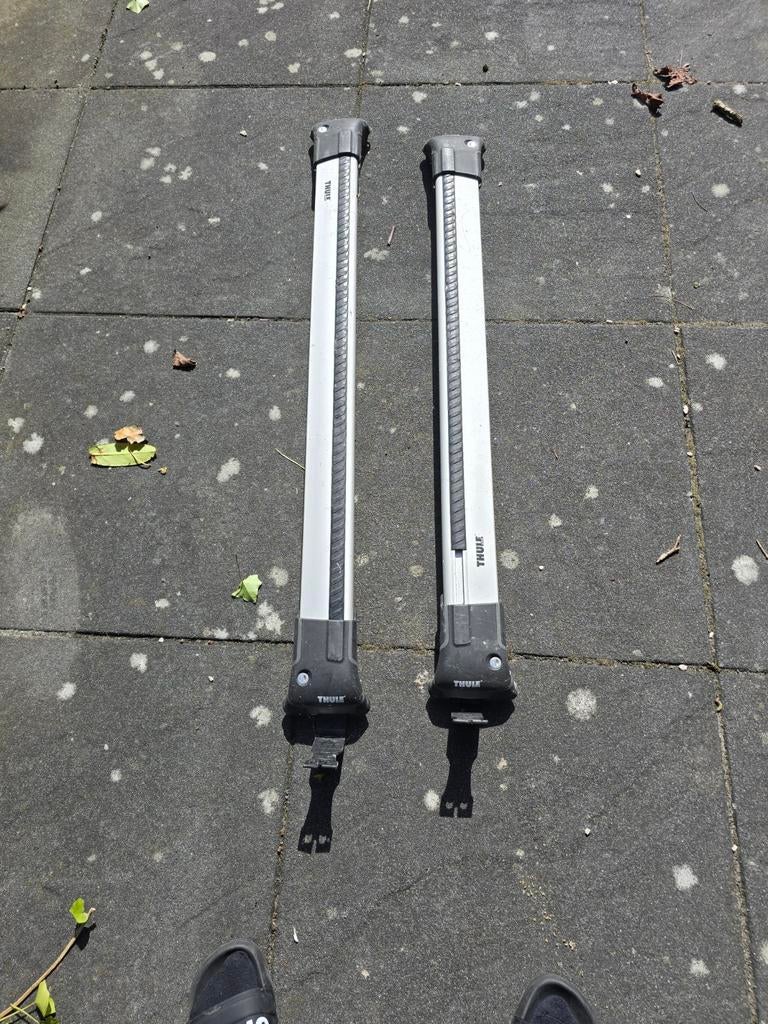 Thule WingBar Edge 9596 L/XL geintegreerde + vaste dakreling, Ophalen of Verzenden