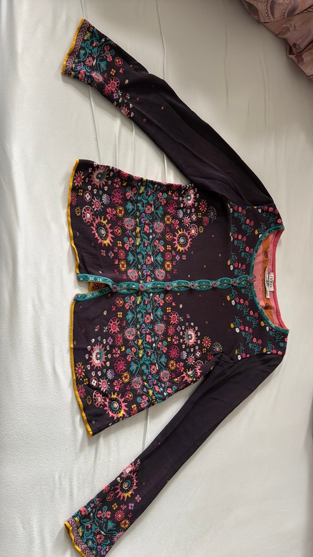 Ivko vestje 38, Kleding | Dames, Truien en Vesten, Ophalen of Verzenden, Gedragen, Maat 38/40 (M), Meerkleurig