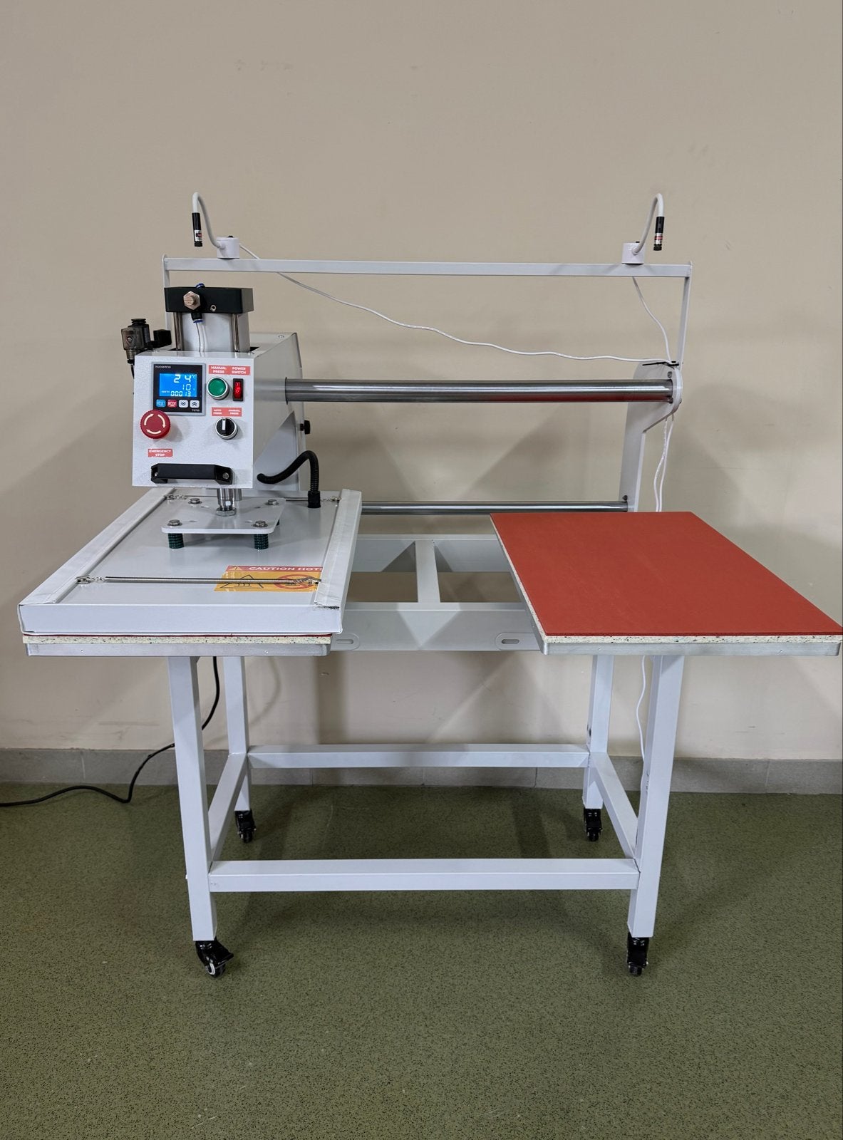 NIEUW: Pneumatische Dubbele Transferpers (40x60 cm), Ophalen of Verzenden