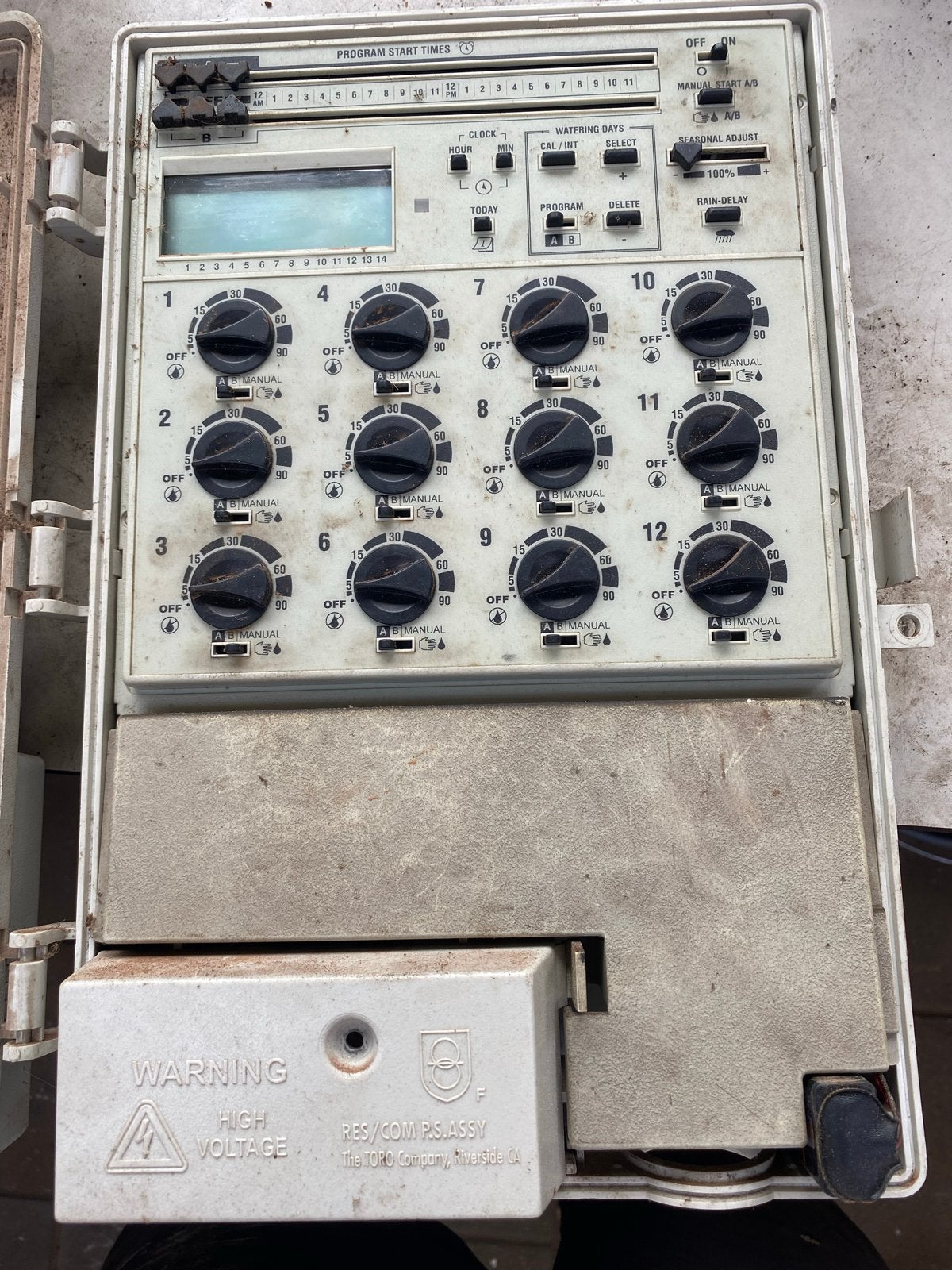 Toro beregeningscomputer - 12 zones, Tuin en Terras, Buitenkranen, Ophalen of Verzenden, Gebruikt