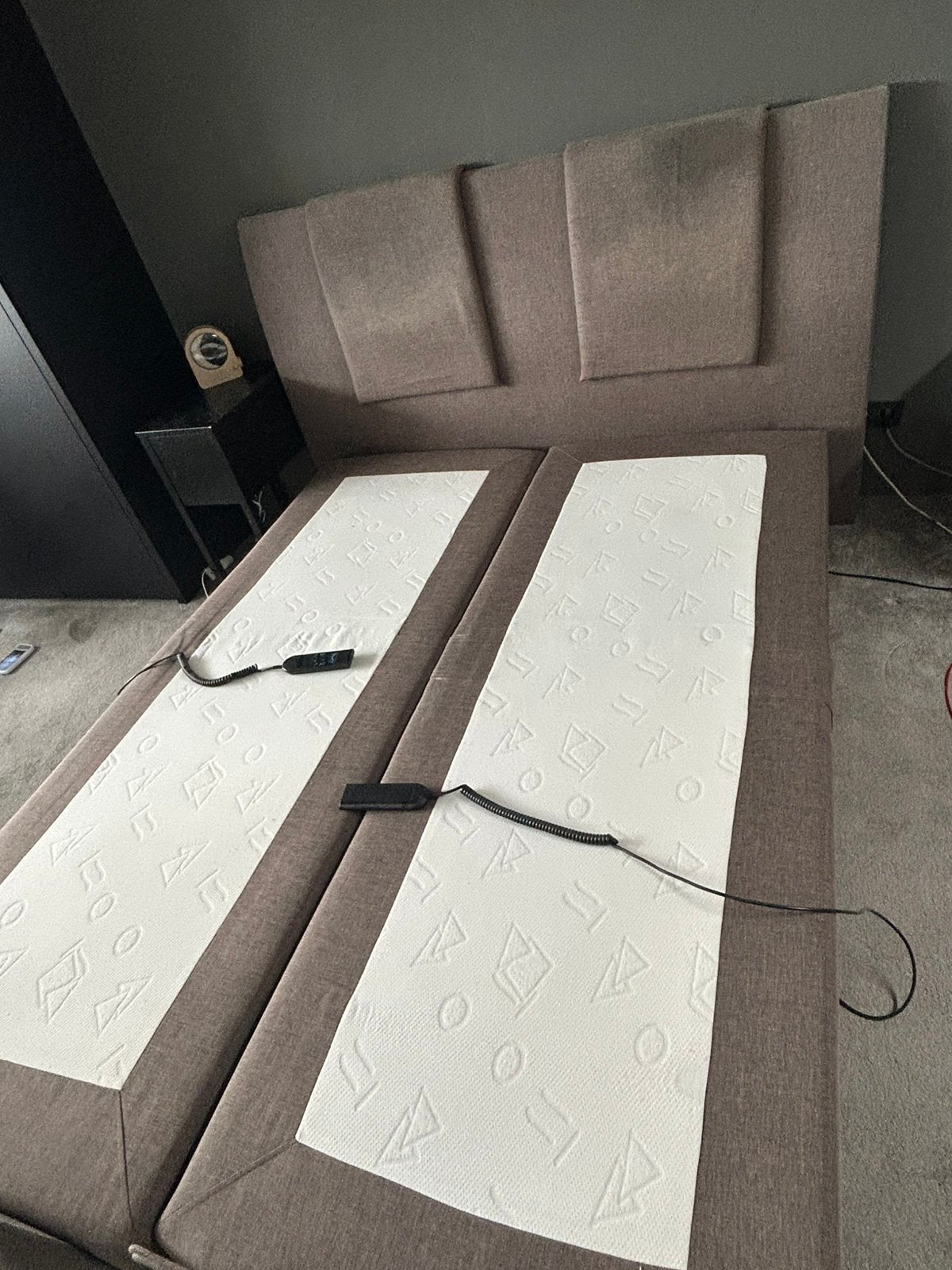 Elektrisch bed 160x210, Huis en Inrichting, Slaapkamer | Bedden, Gebruikt, Tweepersoons, Ophalen of Verzenden, 180 cm