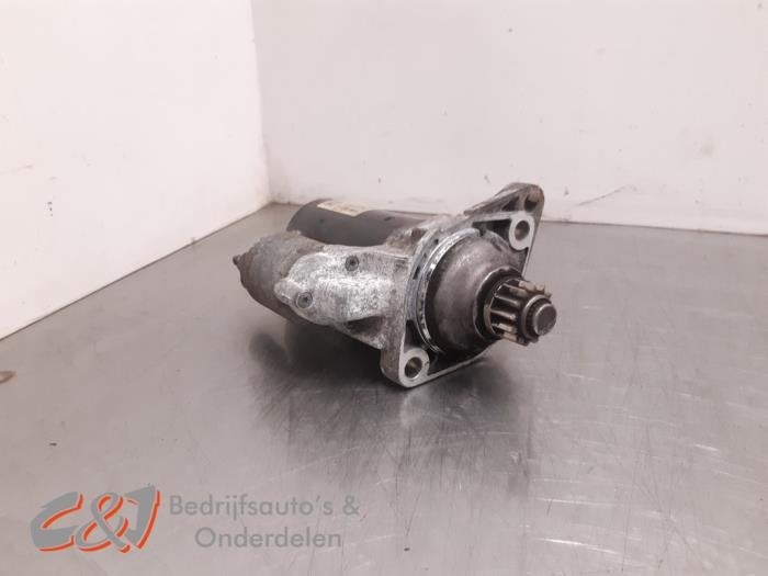 Startmotor van een Volkswagen Caddy, Gebruikt, -, Volkswagen, -