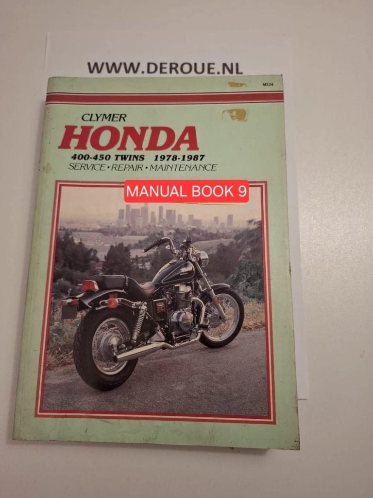 MANUAL BOOK 9 CLYMER SERVICE-REPAIR-MAINTENANCE HONDA, Ophalen of Verzenden, Gelezen, Onbekend, Merk of Model