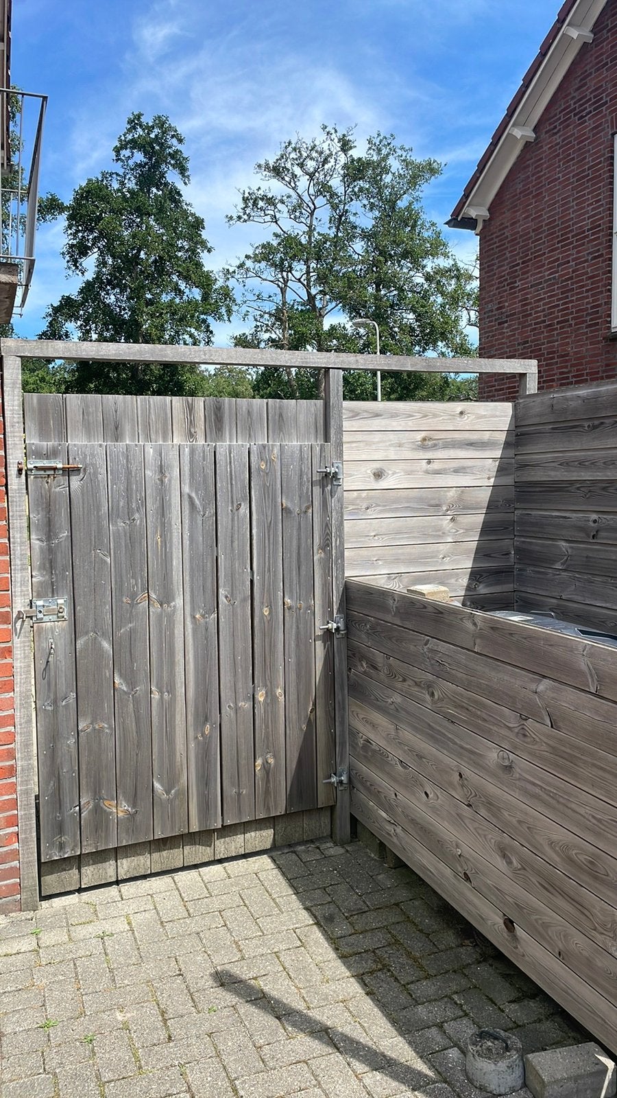 Schutting / poort / palen / betonnetten, Ophalen, 1 tot 2 meter, Minder dan 3 meter, Zo goed als nieuw