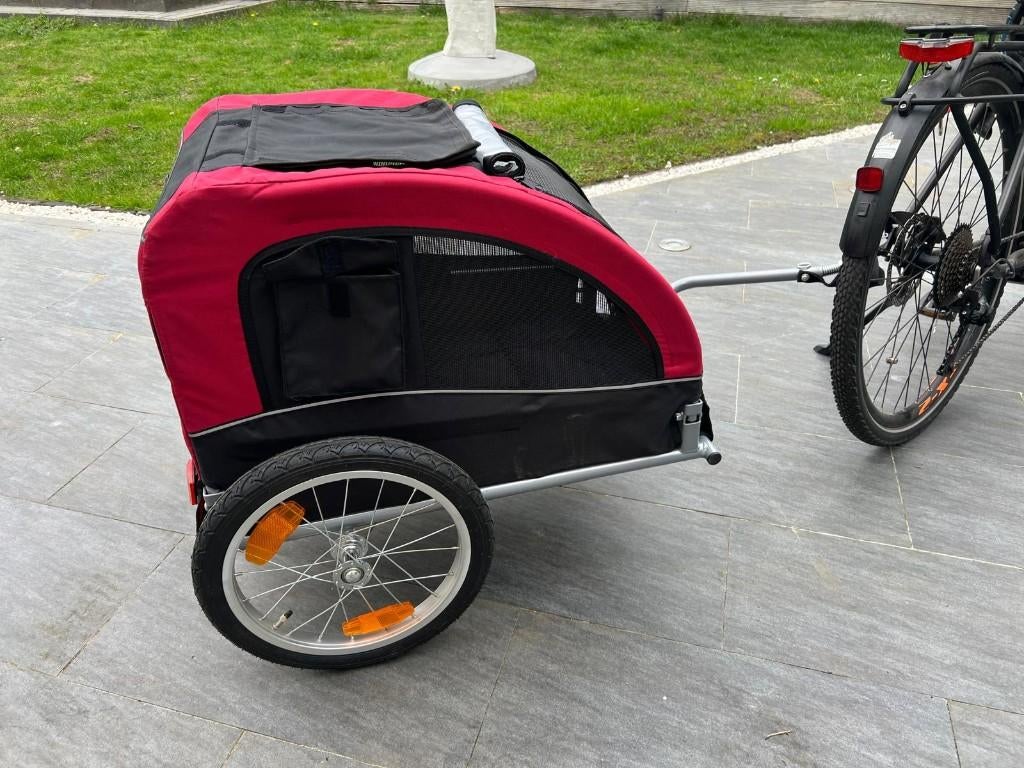 Fietskar/hondenkar, Fietsen en Brommers, Fietsaccessoires | Aanhangers en Karren, Ophalen, Zo goed als nieuw, Hondenkar, 20 tot 40 kg
