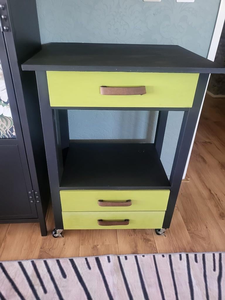 Trolley, Ophalen, 50 tot 100 cm, Zo goed als nieuw, Groen