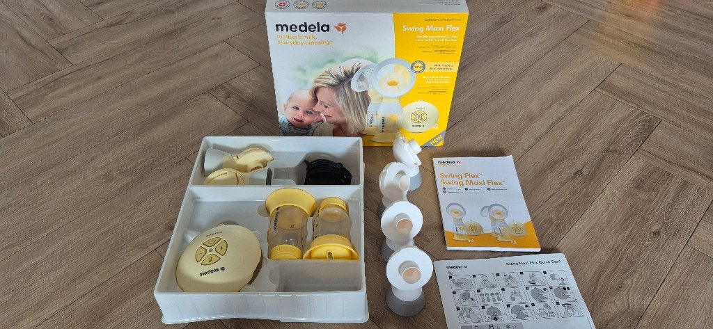 Medela Swing Maxi Flex borstkolf - met toebehoren, Ophalen, Medela, Zo goed als nieuw, Borstkolf