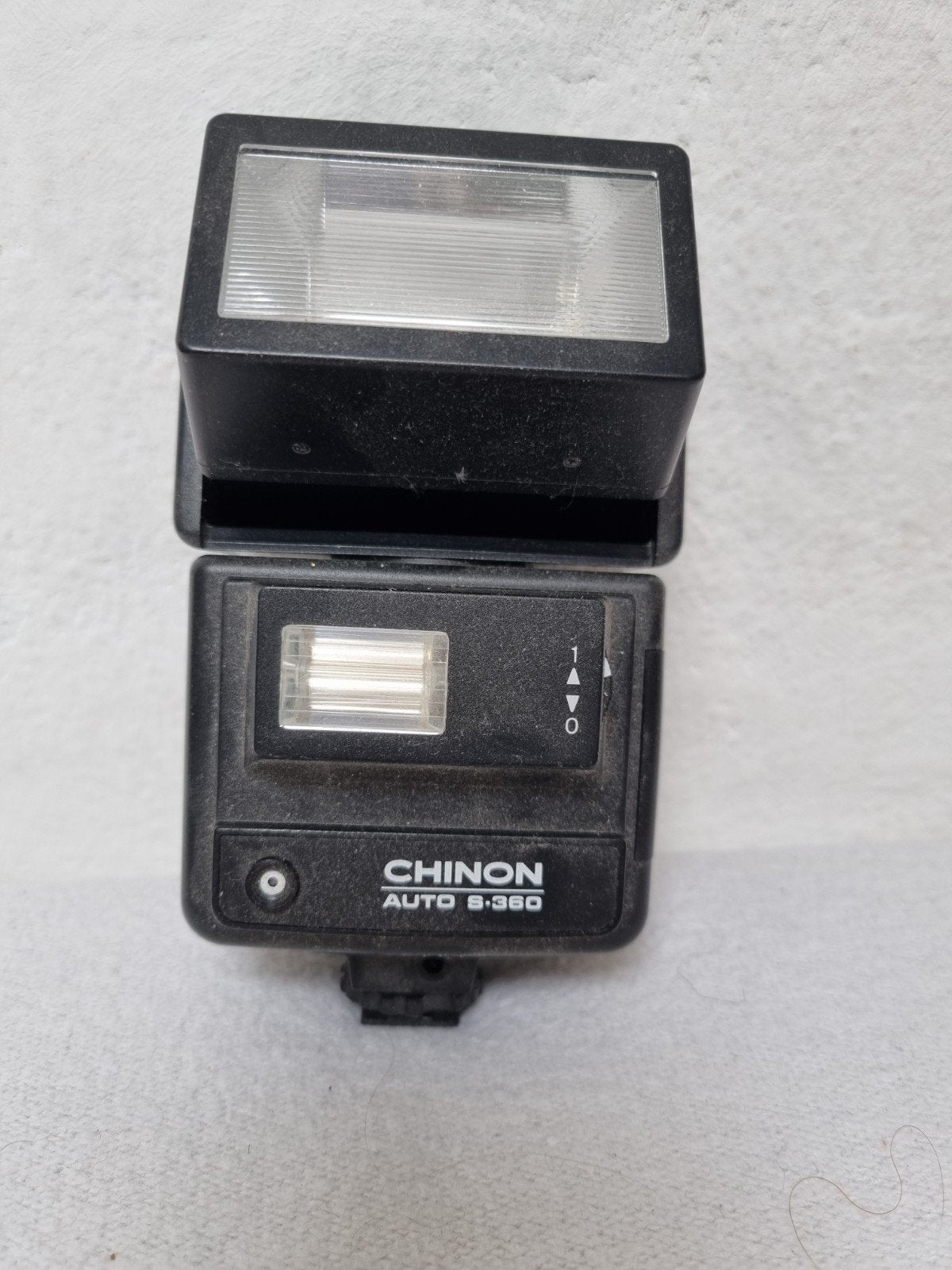 Chinon Auto S-360 flitser - externe flitser, Gebruikt, Externe flitser, Kantelbaar, Ophalen