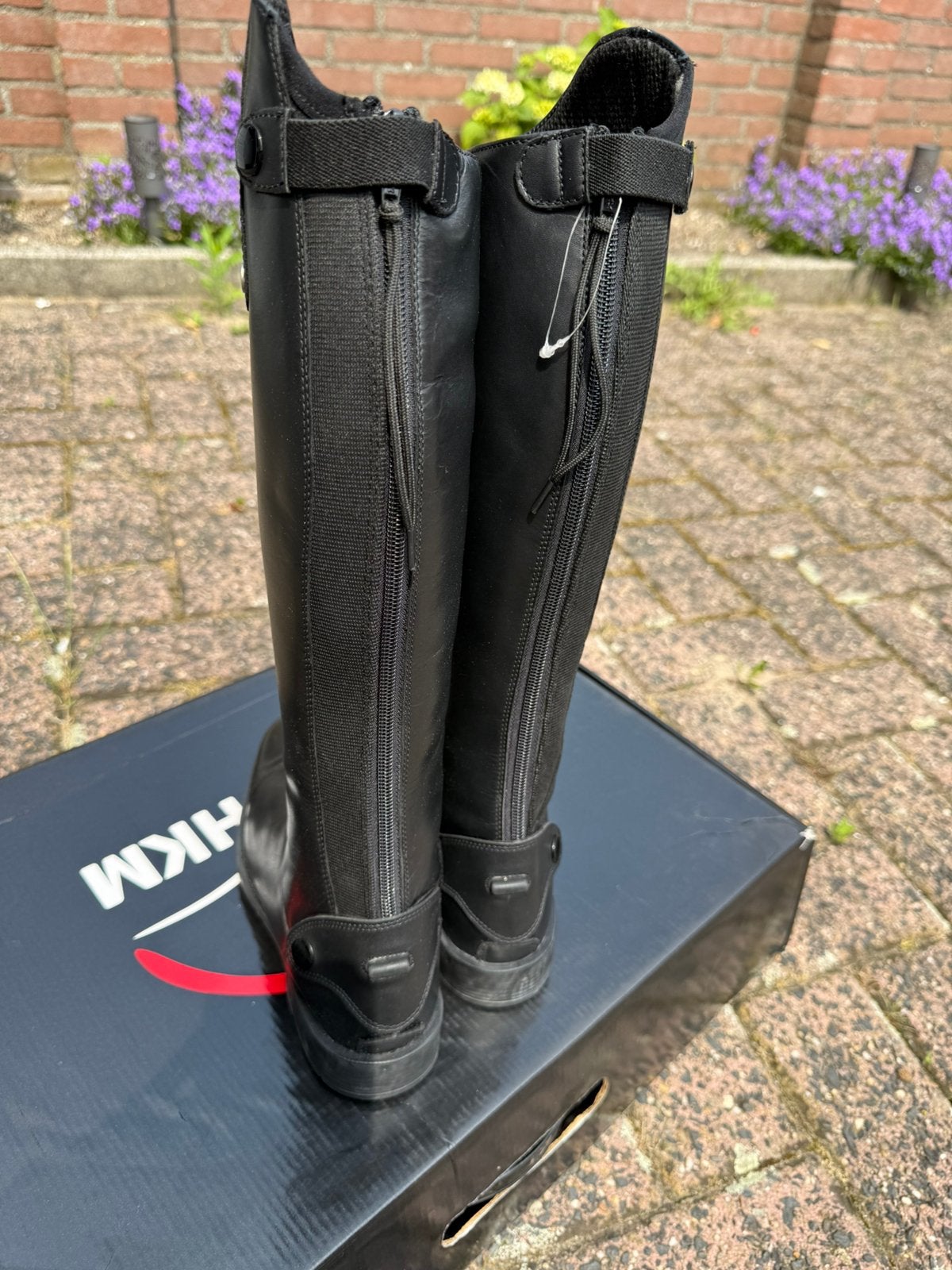 HKM paardrijlaarzen kindermaat, Dieren en Toebehoren, Ophalen of Verzenden, Zo goed als nieuw, Dressuur, Schoeisel