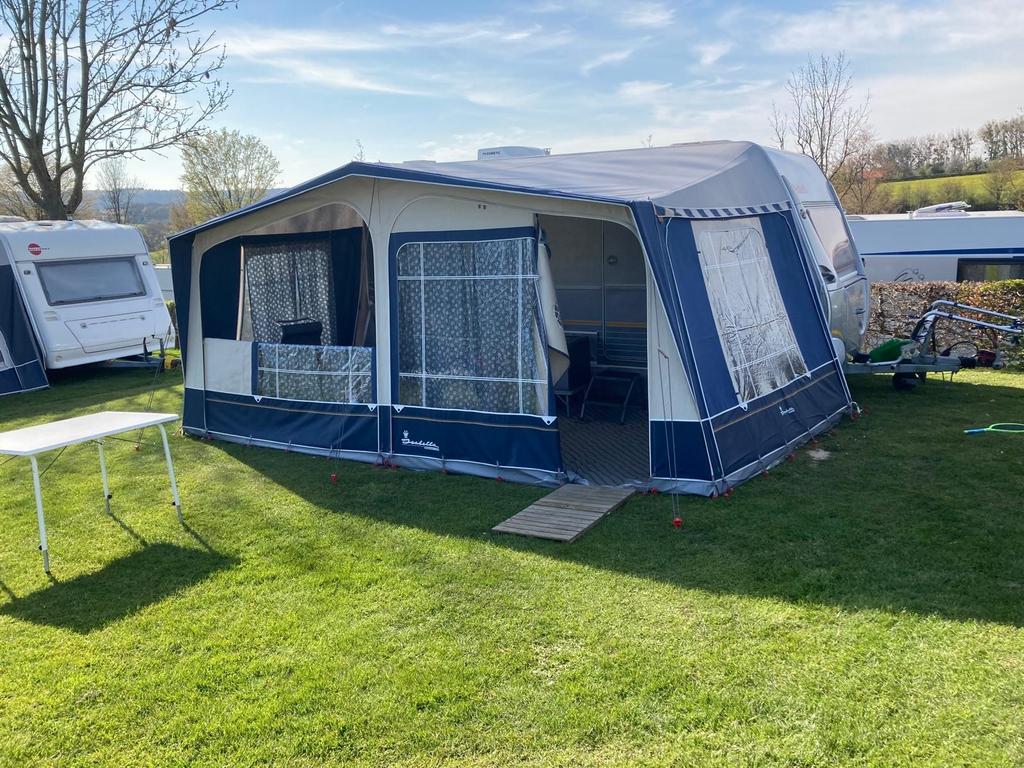 Isabella Ambassador Crown voortent omloopmaat 925, Ophalen, Gebruikt, Ten Cate All Season 240g/m2, Isabella