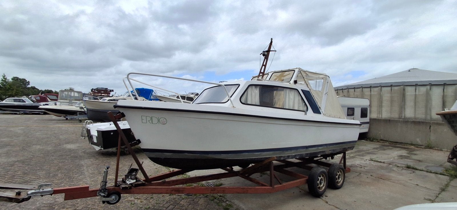 Leuke onedin 650 met mooie kap yamaha 9.9 pk 4 takt, Watersport en Boten, Motorboten en Motorjachten, Overige merken, Gebruikt