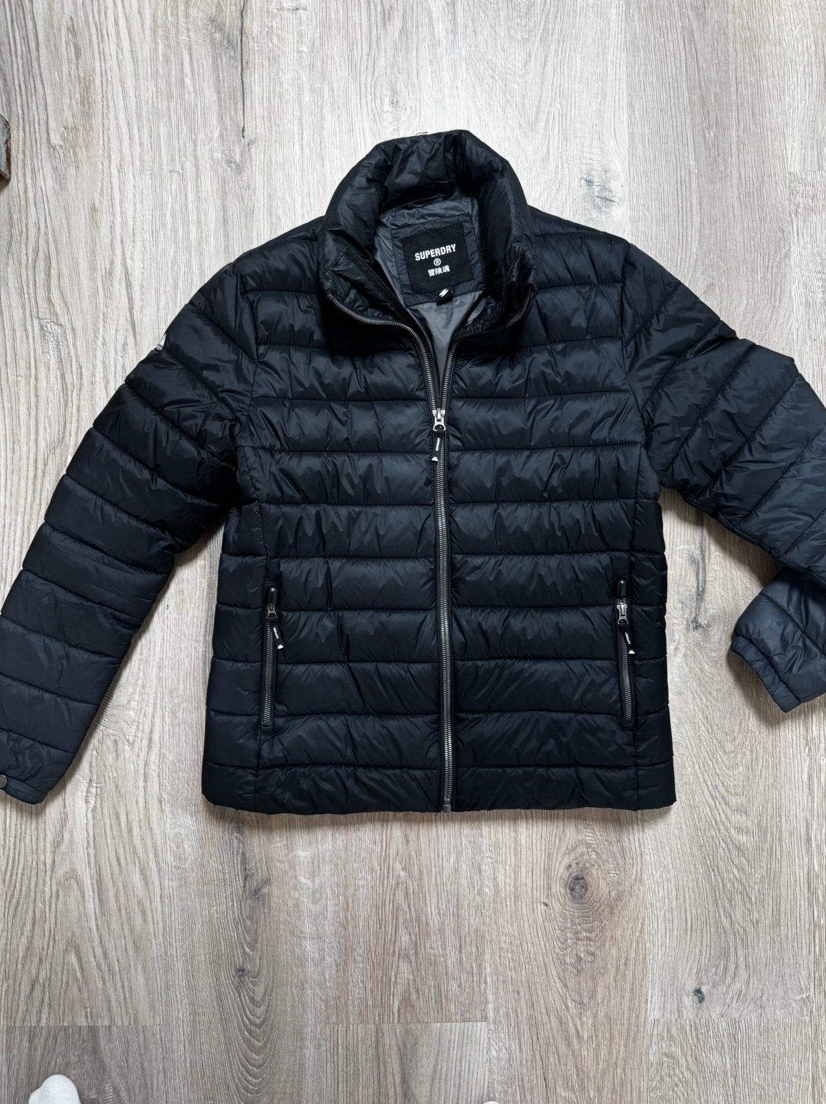 Superdry winterjas, Kleding | Heren, Jassen | Winter, Ophalen of Verzenden, Zo goed als nieuw, Maat 56/58 (XL), Blauw