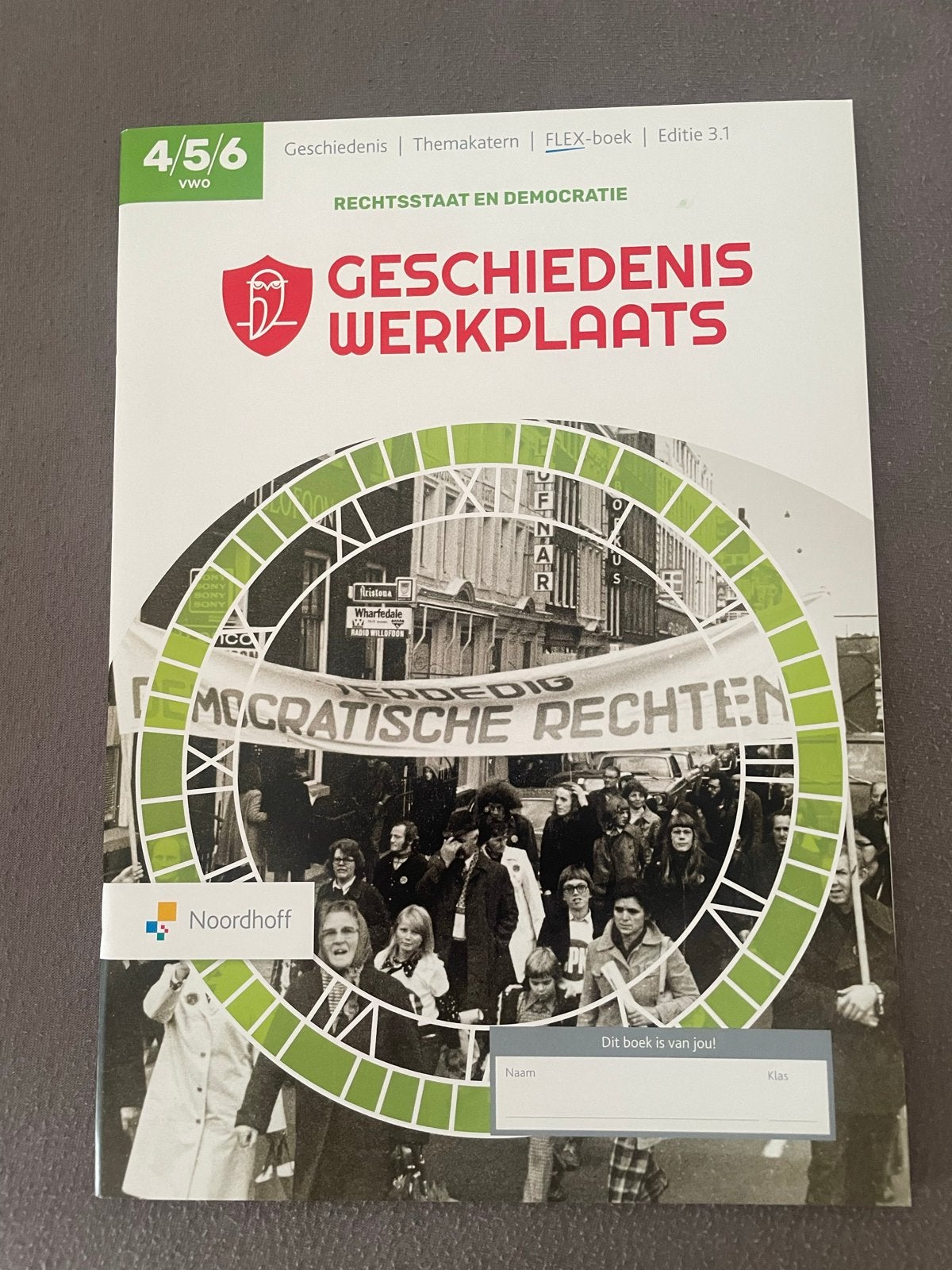 Geschiedenis Werkplaats VWO 4/5/6 - Rechtstaat en Democratie, Ophalen of Verzenden, Zo goed als nieuw, VWO, Geschiedenis