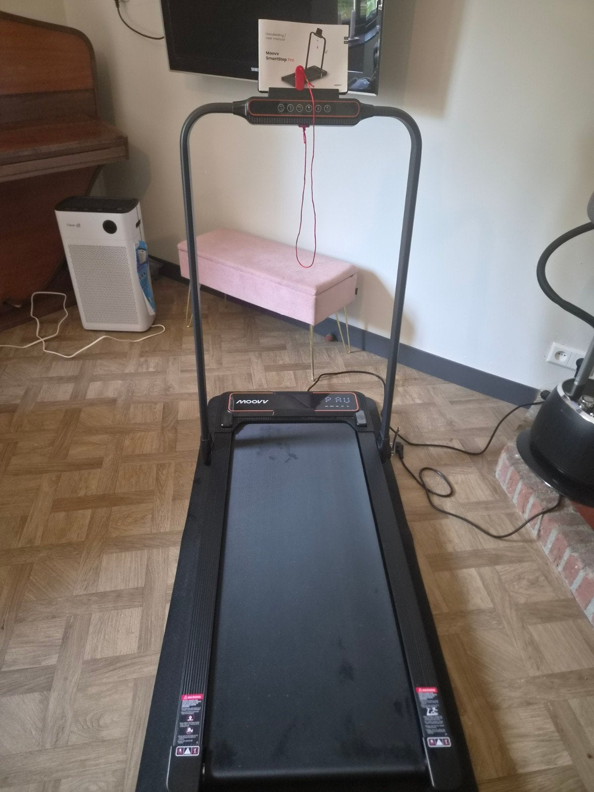 MOOVV SmartStep Pro loopband – inklapbaar – incl. mat & hand