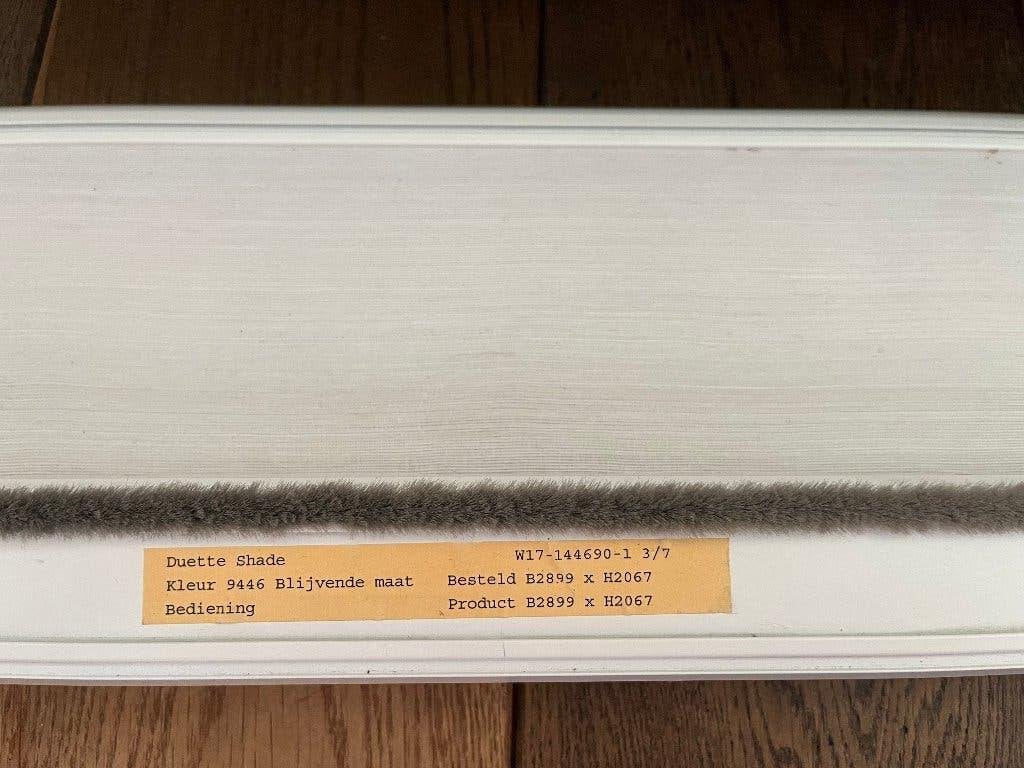 Luxaflex elektrisch bedienbare Duette Shade, Ophalen, Gebruikt, 200 cm of meer, 200 cm of meer