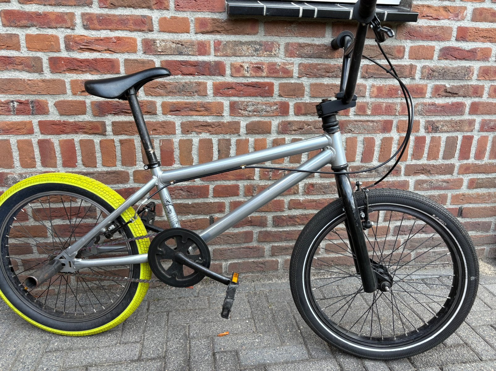 BMX 20 inch Swipe 500 decathlon, Ophalen, Gebruikt, Staal, Velgrem