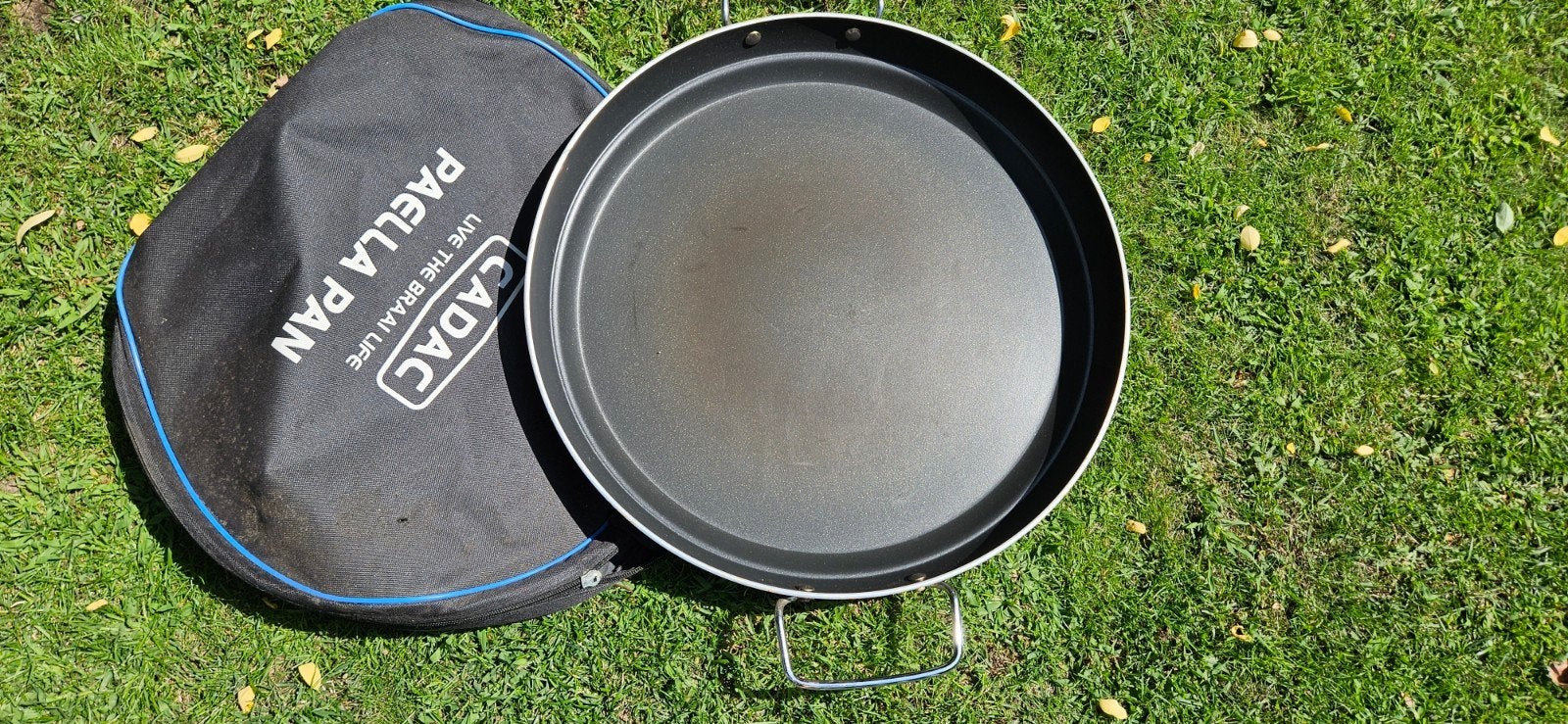 te koop: cadans skottelbraai met paellapan, Ophalen
