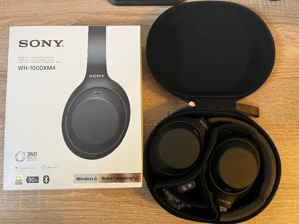 Sony wh-1000xm4 Noise Cancelling headphones, Audio, Tv en Foto, Koptelefoons, Draadloos, Nieuw, Ophalen of Verzenden, Zwart