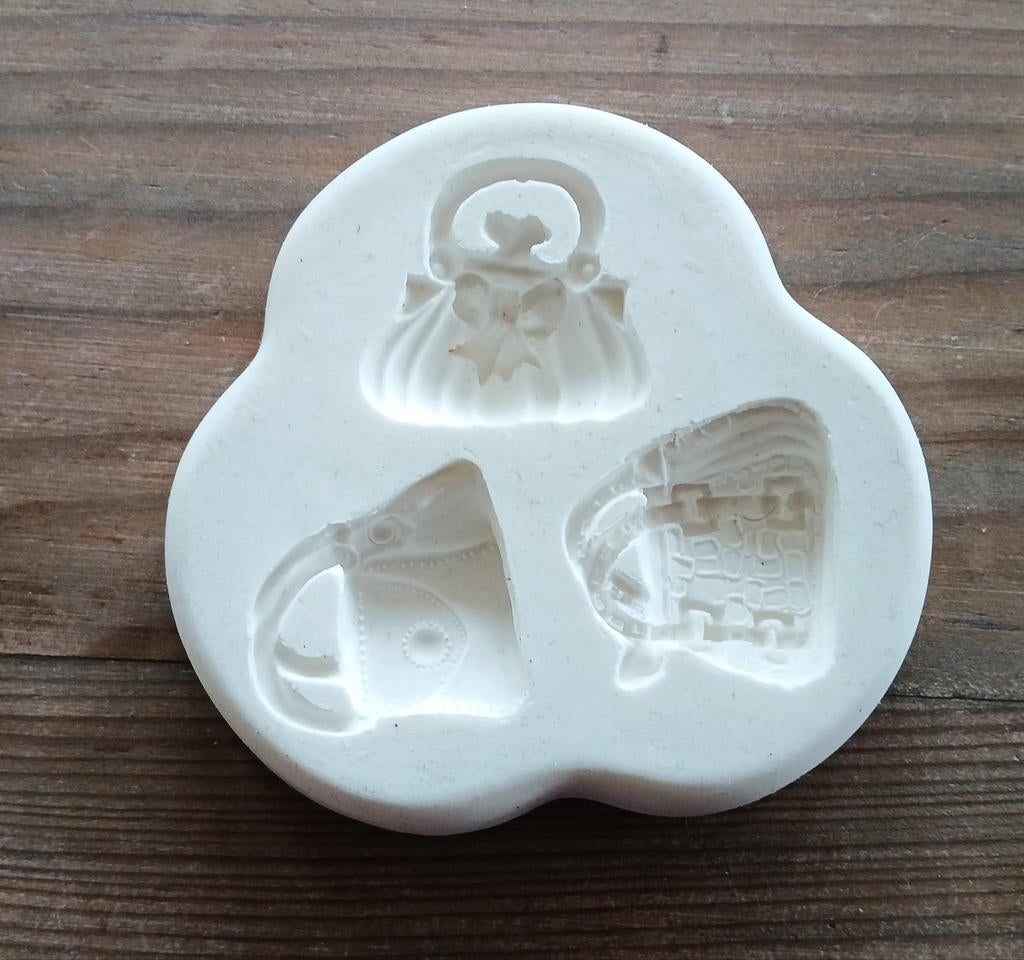 Siliconen mallen voor fondant en meer - Diverse vormen, Gereedschap of Toebehoren, Nieuw, Meerkleurig, Ophalen of Verzenden