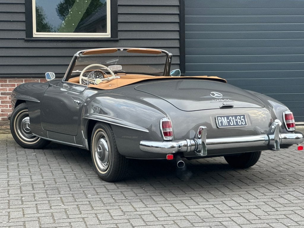 Concoursstaat Mercedes 190SL 1961 Arthur Bechtel restauratie, foto 4