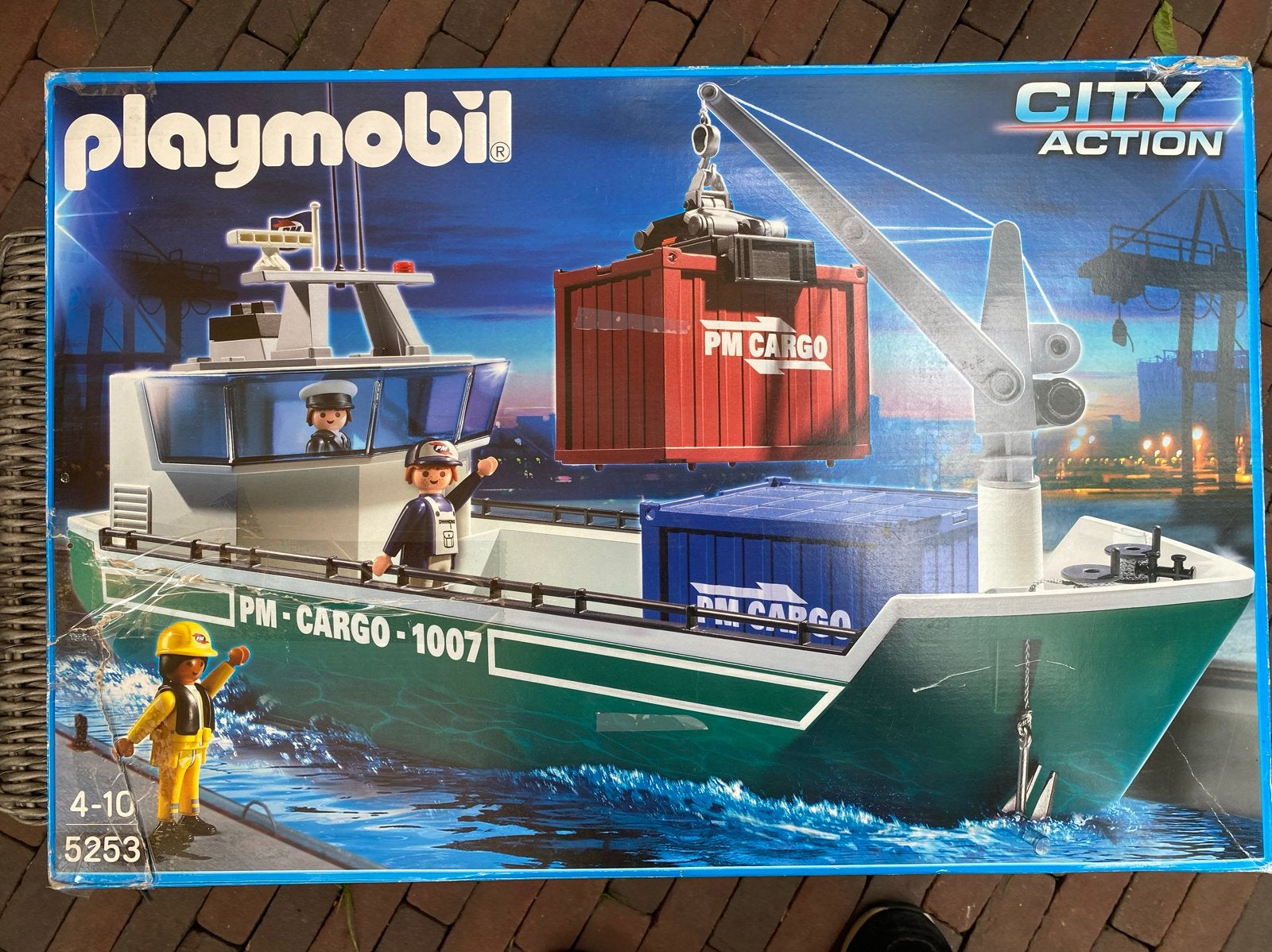Playmobil City Action Cargo Schip 5253, Ophalen, Gebruikt, Complete set, City action
