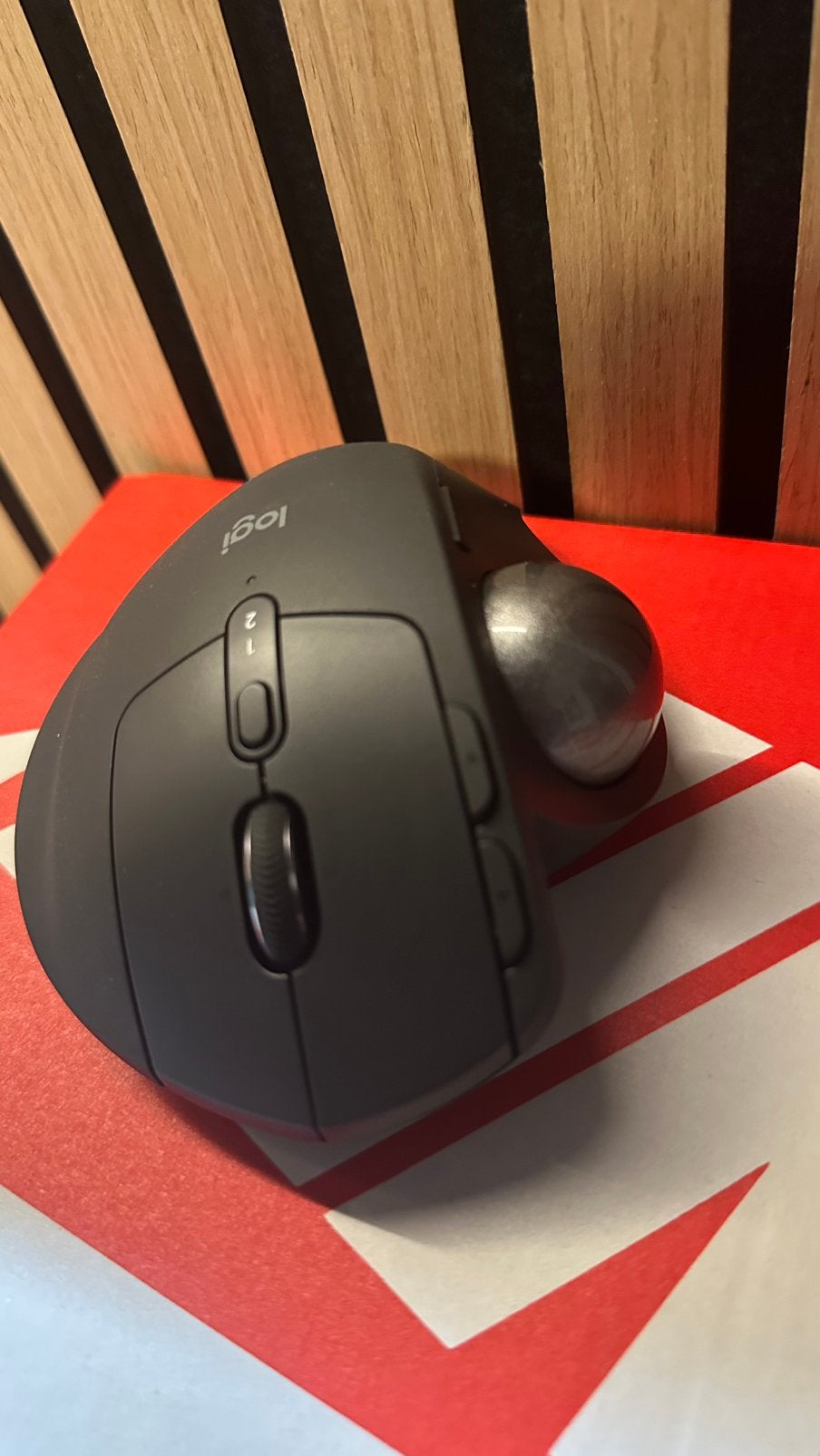 Logitech trackbal mouse mx ergo s, Computers en Software, Rechtshandig, Muis, Nieuw, Ophalen of Verzenden
