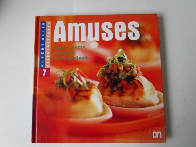 Amuses. Tapas, mezze, antipasti en fingerfood. Albert heijn., Ophalen, Albert Heijn, Voorgerechten en Soepen, Gezond koken