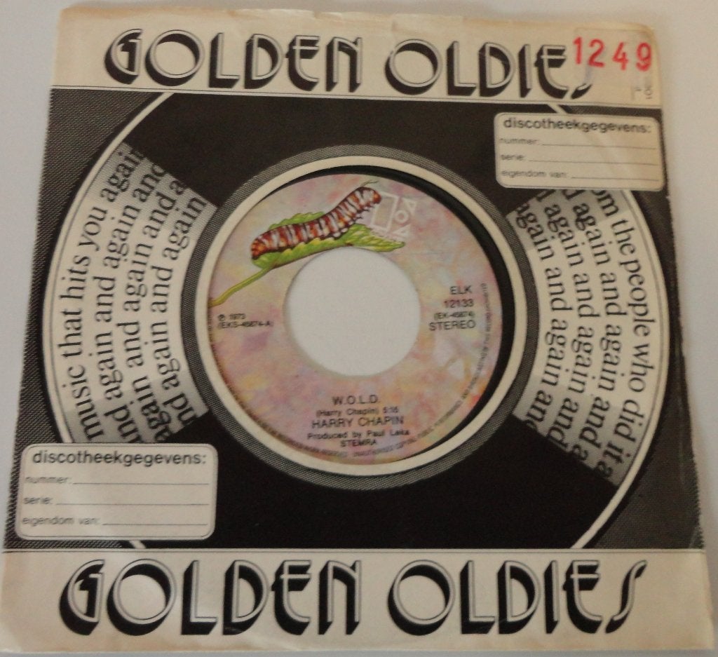 Harry Chapin > W.O.L.D., Ophalen of Verzenden, Gebruikt, 7 inch, Nederlandstalig
