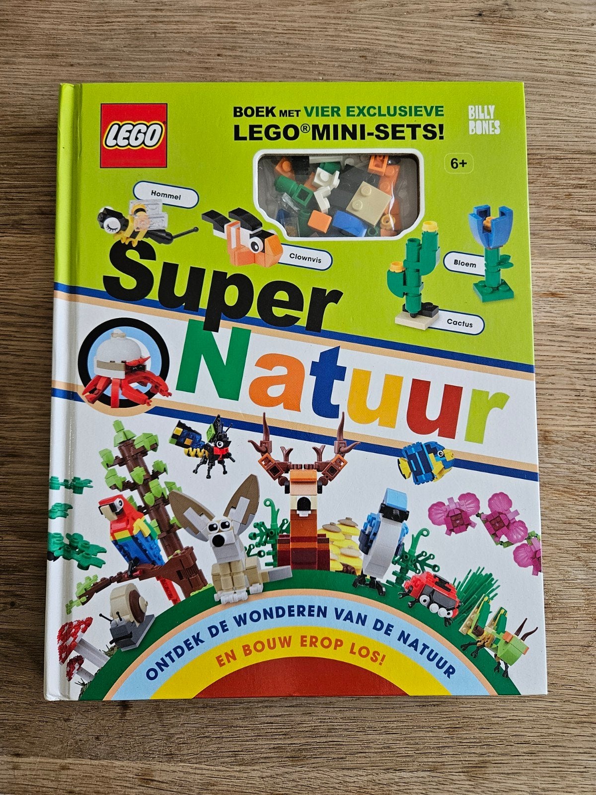LEGO Super Natuur Boek incl. 4 Mini Sets, Overige thema's, Lego, Overige typen, Inclusief instructies