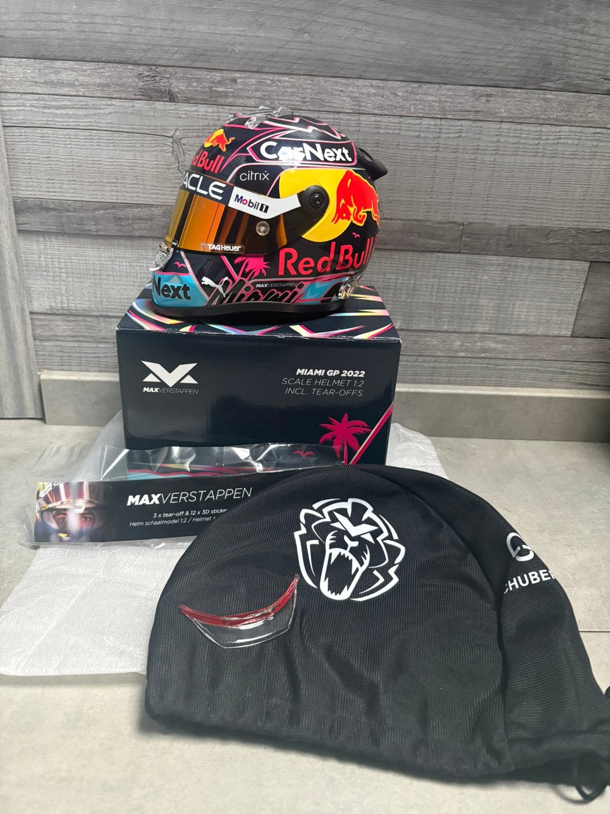 1:2 2022 Miami Max Verstappen, Ophalen of Verzenden, Nieuw, Formule 1
