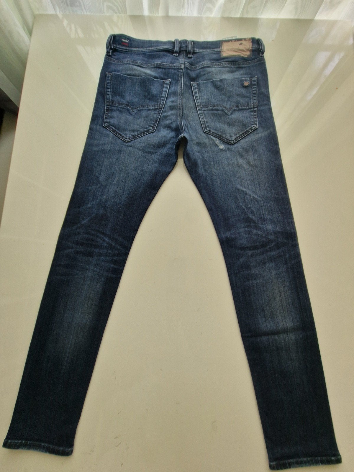 CLASSIC DIESEL TEPPHAR SLIM CARROT STRETCH DESTROY 31/30!!, Blauw, W32 (confectie 46) of kleiner, Ophalen of Verzenden, Zo goed als nieuw