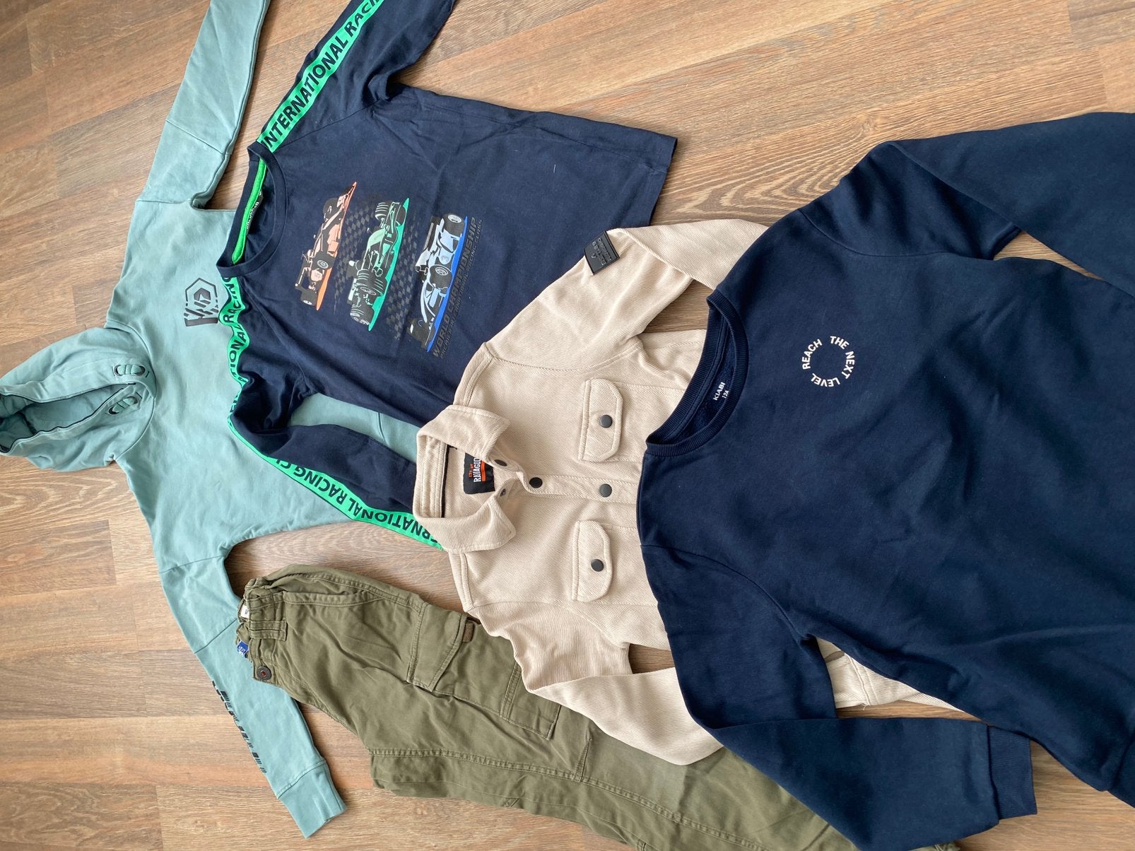 Kledingpakket 152/158, Kinderen en Baby's, Kinderkleding | Maat 152, Ophalen of Verzenden, Zo goed als nieuw, Jongen, Trui of Vest