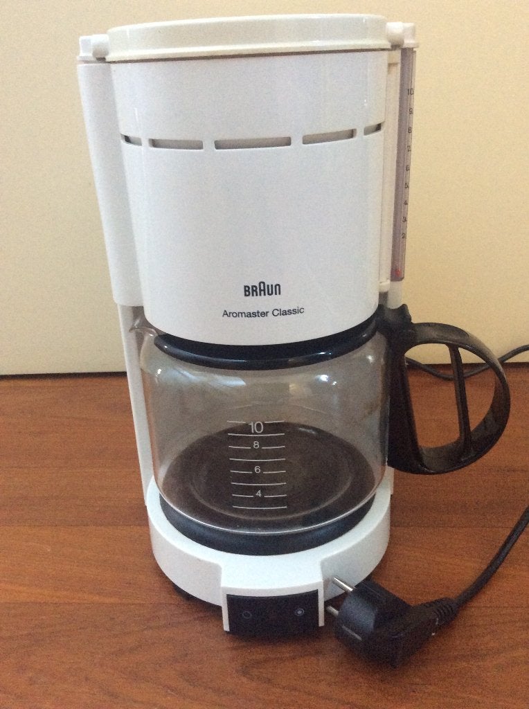 Braun Aromaster Classic typ 4069 koffiezetapparaat, Afneembaar waterreservoir, Gebruikt, 10 kopjes of meer, Koffiemachine