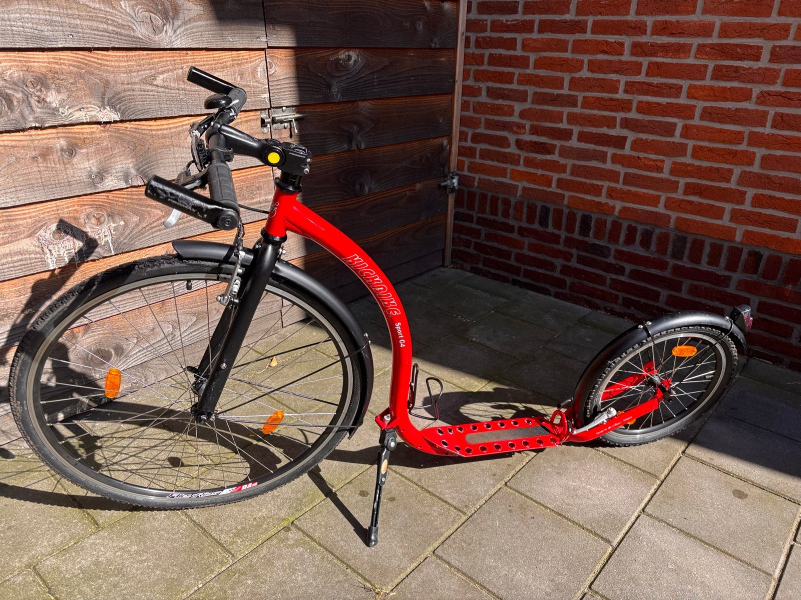 Kickbike Sport G4 Step - Rood, Ophalen, Zo goed als nieuw, Kickbike