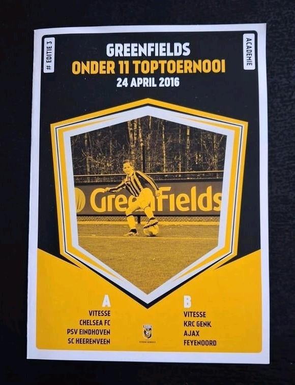 Vitesse toernooi onder 11 (o.a. Feyenoord, Ajax, PSV., Ophalen of Verzenden, Zo goed als nieuw, Vitesse, Overige typen