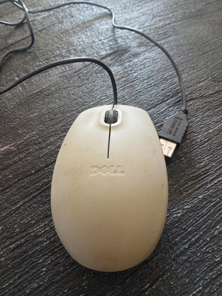 Dell bedrade muis - Gebruikt, Computers en Software, Muizen, Ophalen of Verzenden