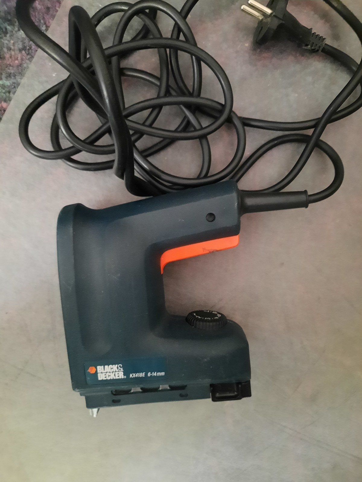 Black & Decker KX418E elektrische tacker 1500W, Ophalen of Verzenden, Gebruikt